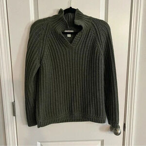 Tommy bahama women’s sweater small ribbed mock neck